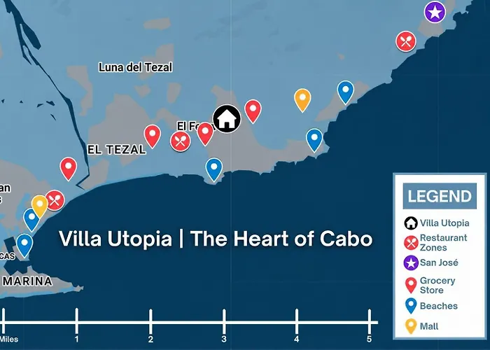 Cabo Ocean View - 4br - 50ft Pool - Hot Tub - Gym Villa Cabo San Lucas